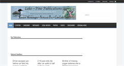 Desktop Screenshot of lakeandpine.com